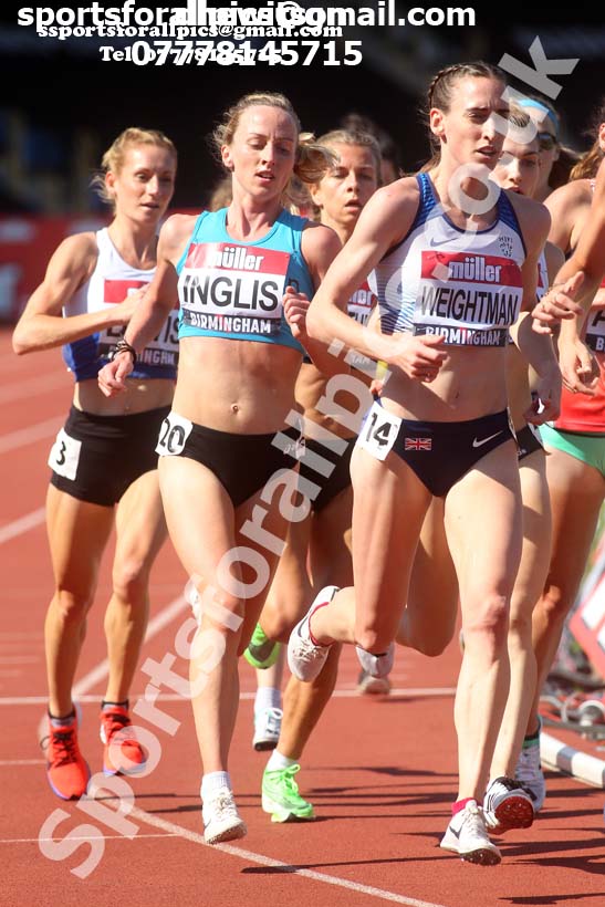 Womens 5000 metres, 2019 Muller British Championships, Alexander Stadium, Birmingham. Photo: David T. Hewitson/Sports for All Pics
